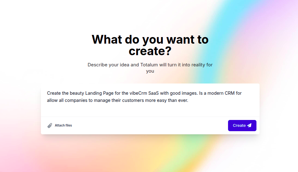 Totalum Initial Setup